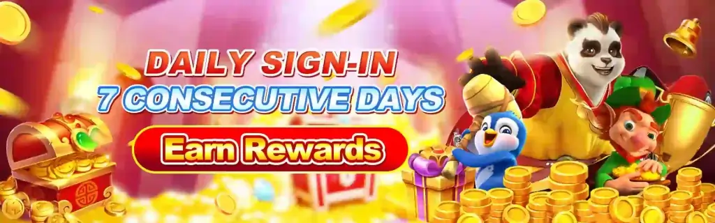 daily sign in earn rewards in playzone casino